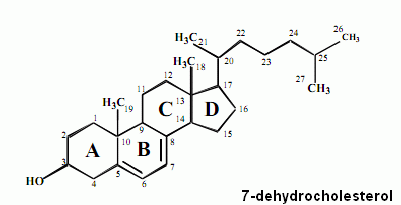 7-dehydrocholesterol 7-dehydrocholesterol